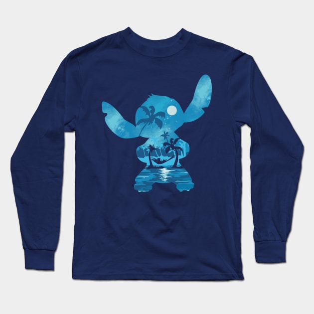 Ohana Portrait Long Sleeve T-Shirt by Edwoody